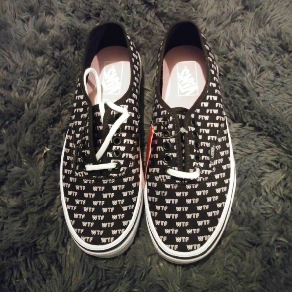 Unisex Brand new Unique Authentic sayings Vans